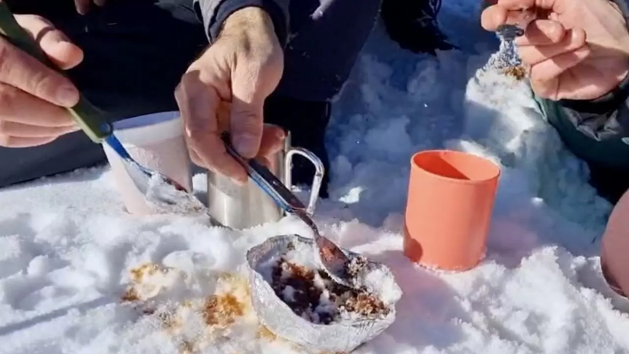 Kırşehirli dağcılar Kervansaray Dağı'na tırmandı 7