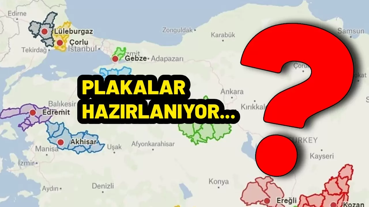Plaka kodları tartışma konusu oldu; İşte il olmaya aday ilçelerin tam listesi 1