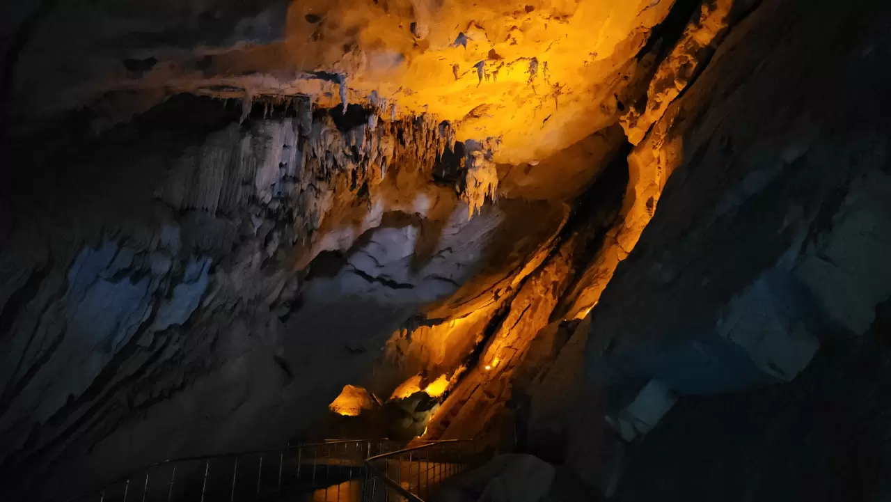 350 milyon yıllık Gökgöl Mağarası'na ziyaretçi rekoru 7