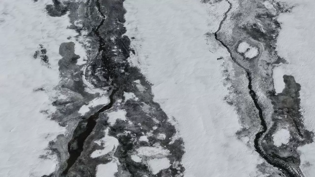 Hasırından çeyiz yapılan Ladik Gölü, kar yağışıyla yeniden doğuyor 7