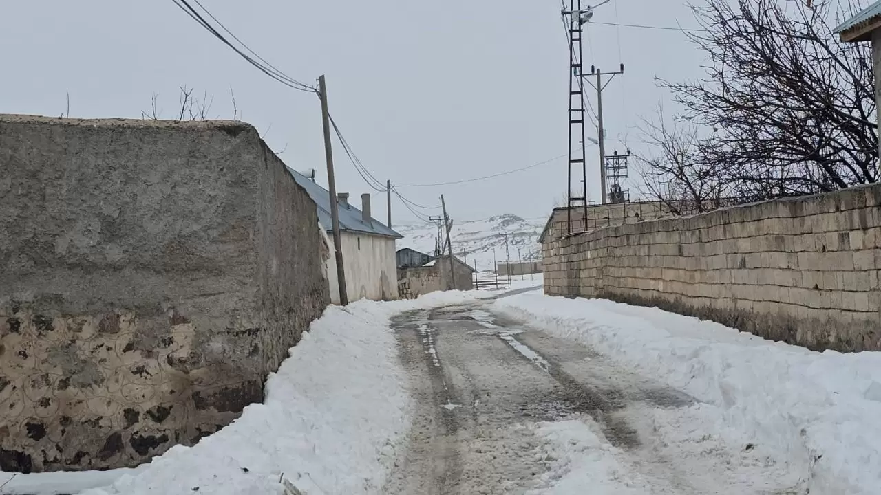 Yoğun kar yağışı Adilcevaz-Van karayolunu kilitledi 4