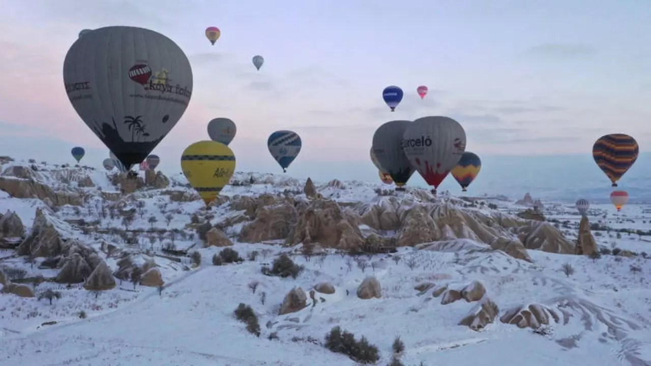 Turistlerin "balon" hayali yarına kaldı: Sivil Havacılık'tan iptal kararı geldi 5