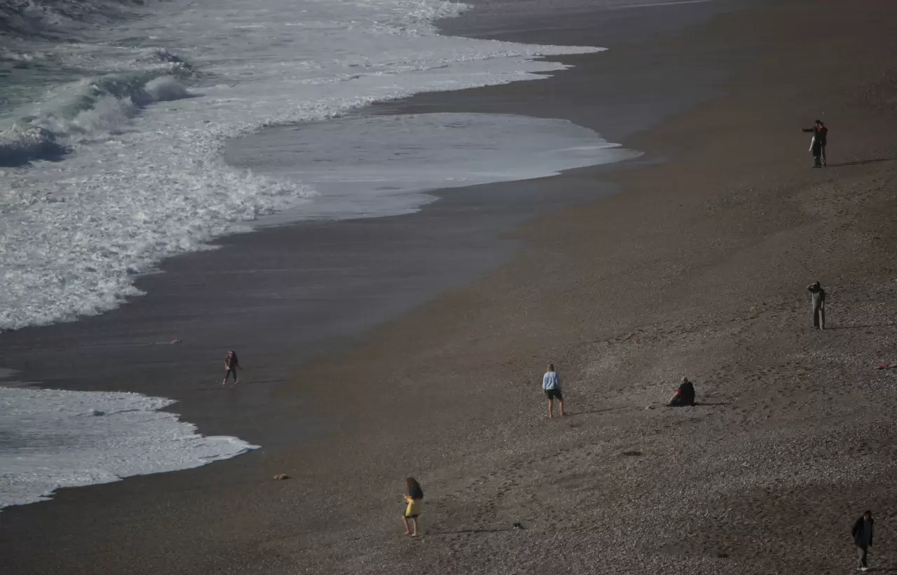 Fırtına sonrası Konyaaltı'nda ilginç görüntüler 5