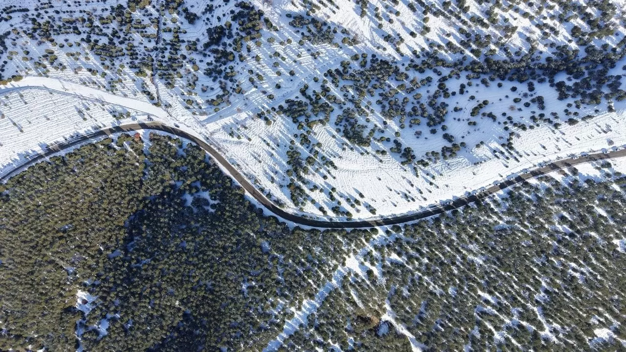 Bulutların üzerinde beyaz yolculuk: Kırıkkale'de kışın tadı Dinek Dağı'nda çıkıyor 2
