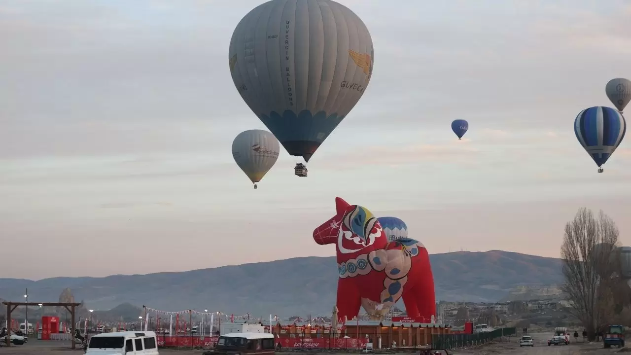 Kapadokya’da "At Yılı" heyecanı başladı! 2