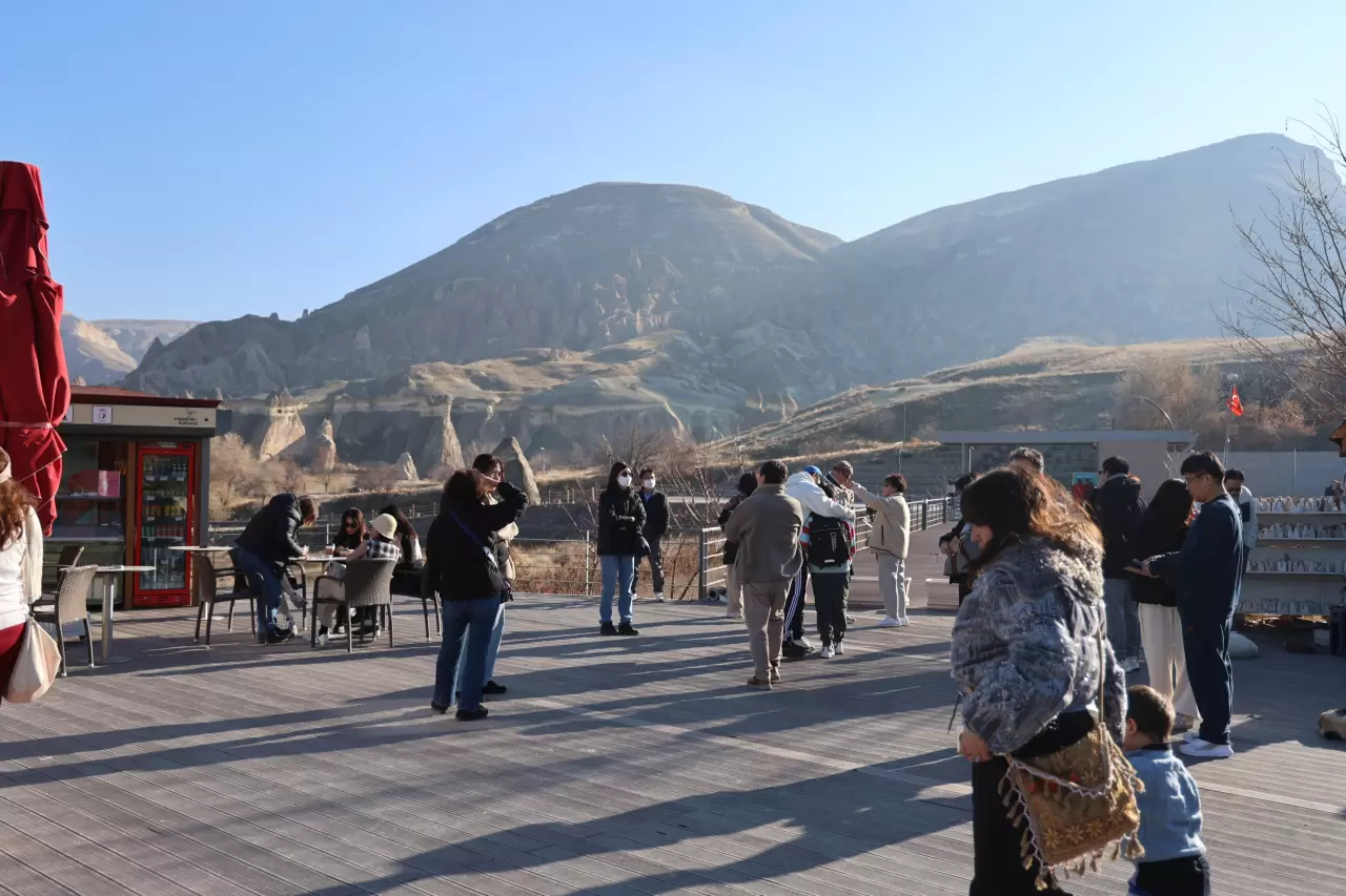 Kapadokya'ya ilgi çığ gibi büyüyor! Milyonlarca turist müze ve yeraltı şehirlerine akın etti 2
