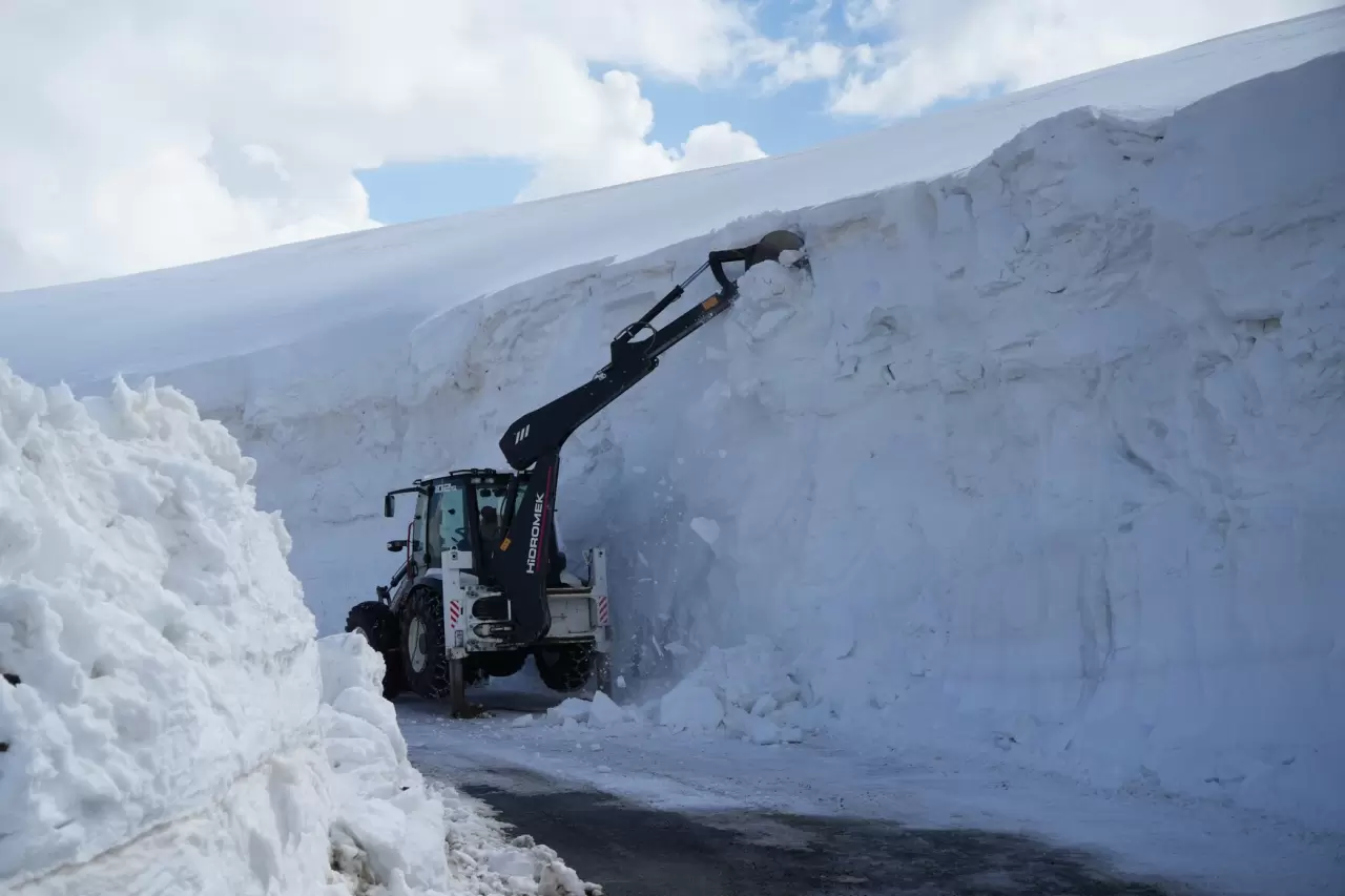 Muş’ta 45 bin kilometrelik yollarda mücadele sürüyor 1