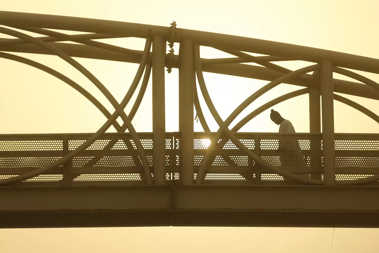 Sahra'dan gelen toz bulutu Senegal'i etkisi altına aldı 5