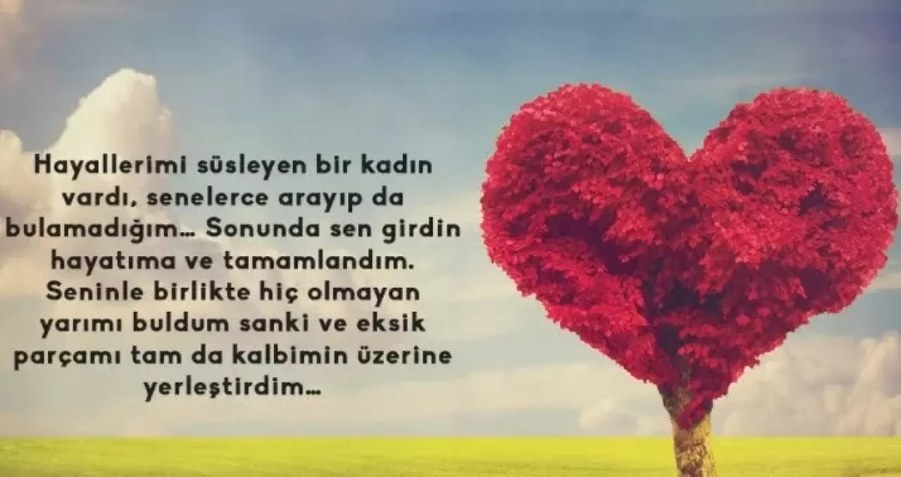 14 Şubat Sevgililer Günü mesajları | Romantik, uzun, anlamlı, erkeğe ve kadına 14 Şubat Sevgililer Günü mesajı 1