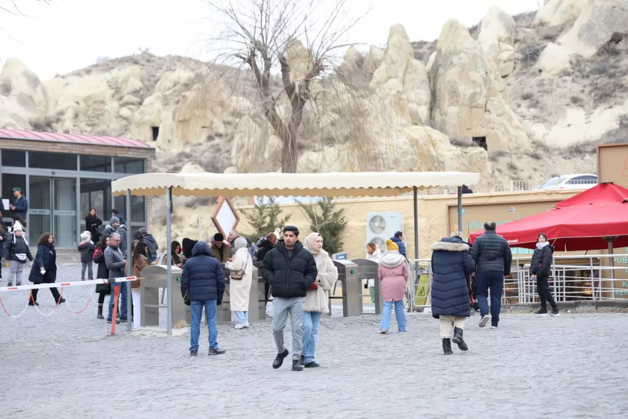 Kapadokya'ya ilgi çığ gibi büyüyor! Milyonlarca turist müze ve yeraltı şehirlerine akın etti 5