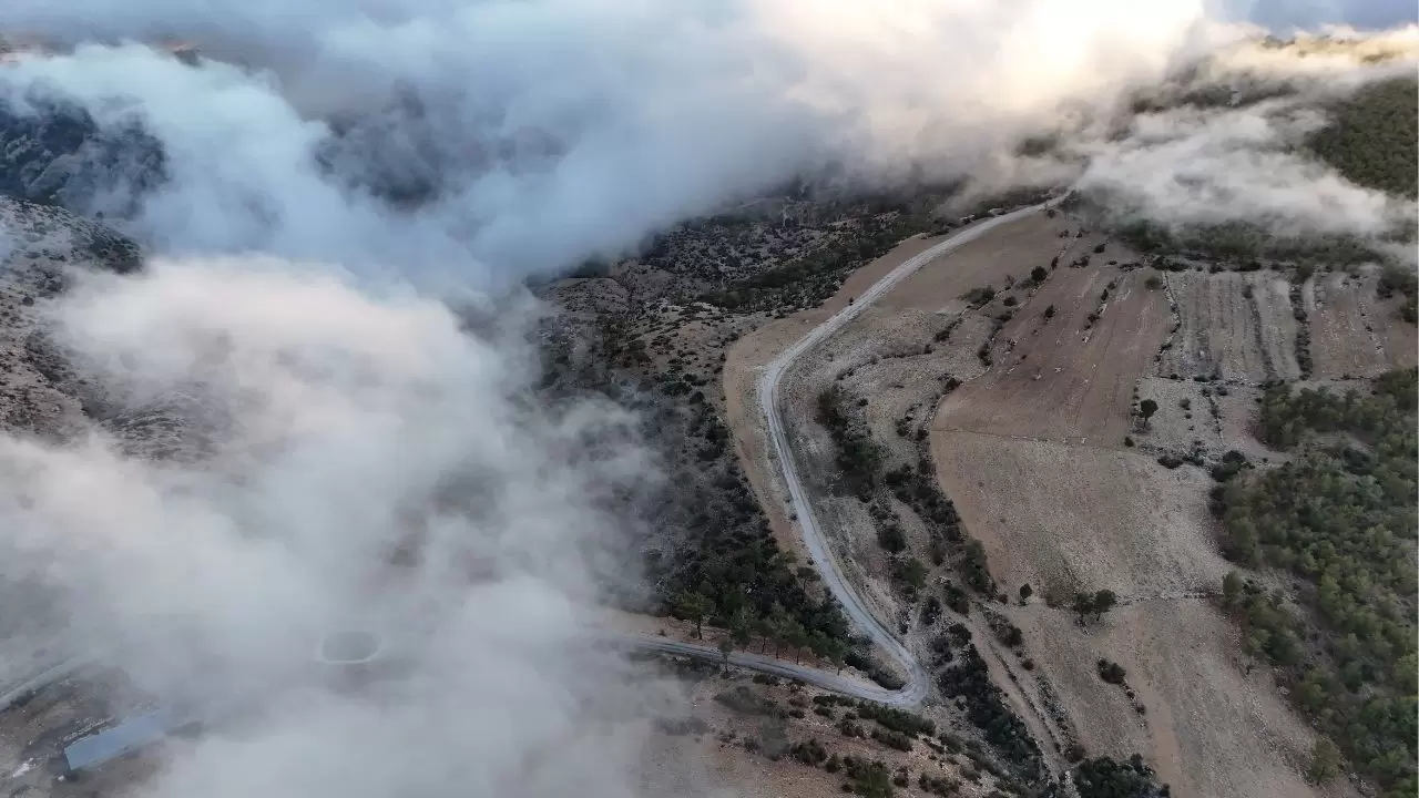 Toros Dağları’nın eteklerinde 'sis denizi' 12