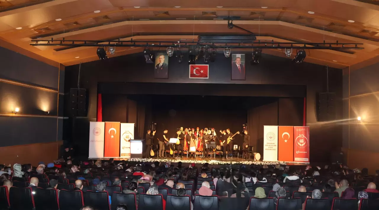 Erzurum'daki çocuklardan duygusal müzik şöleni 5