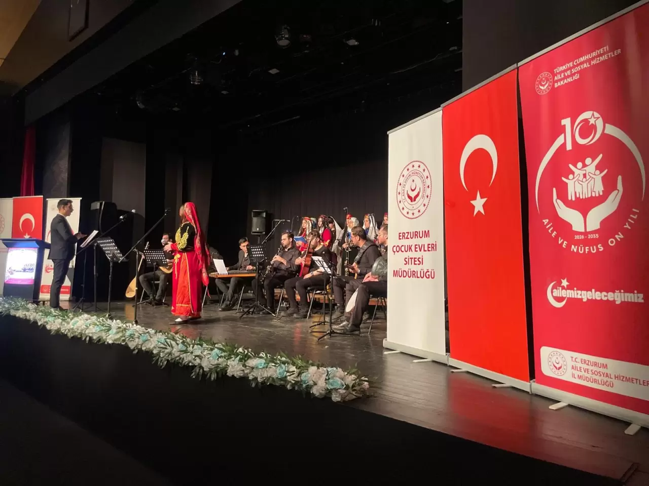 Erzurum'daki çocuklardan duygusal müzik şöleni 1