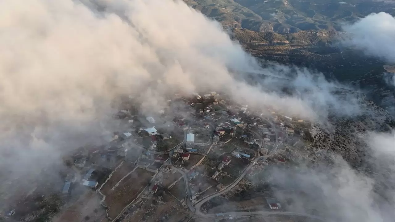 Toros Dağları’nın eteklerinde 'sis denizi' 11