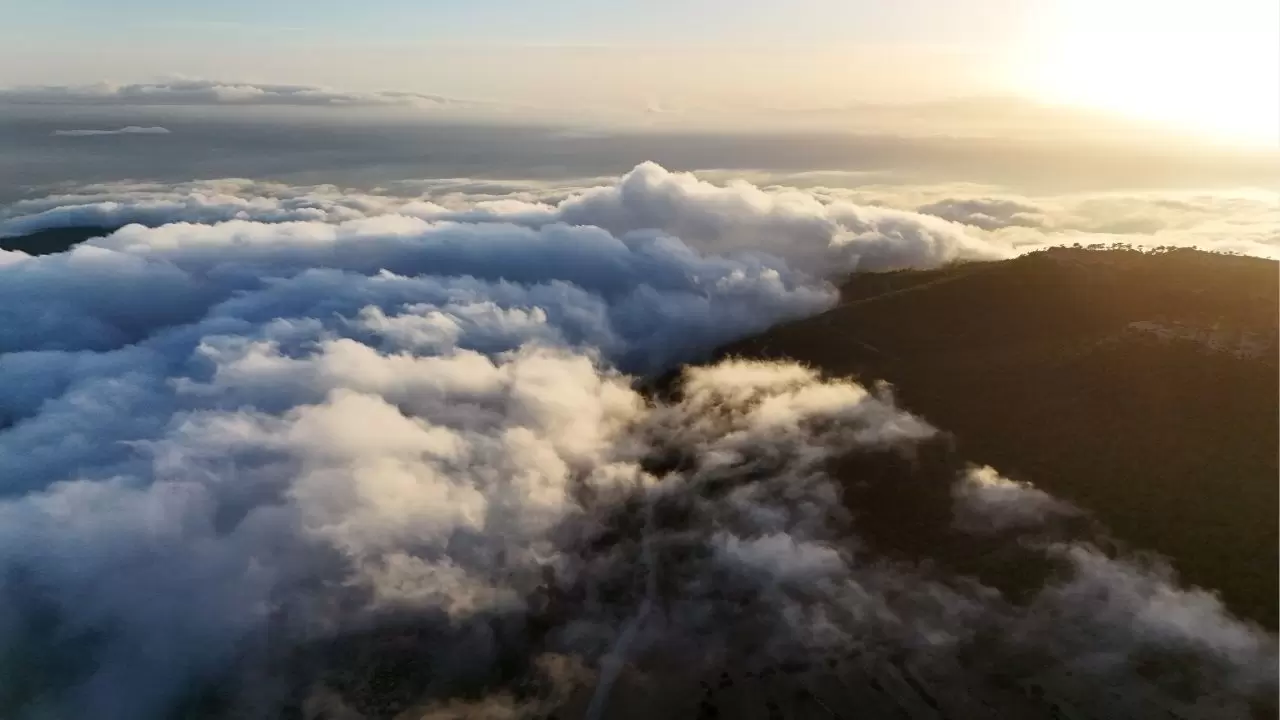 Toros Dağları’nın eteklerinde 'sis denizi' 9