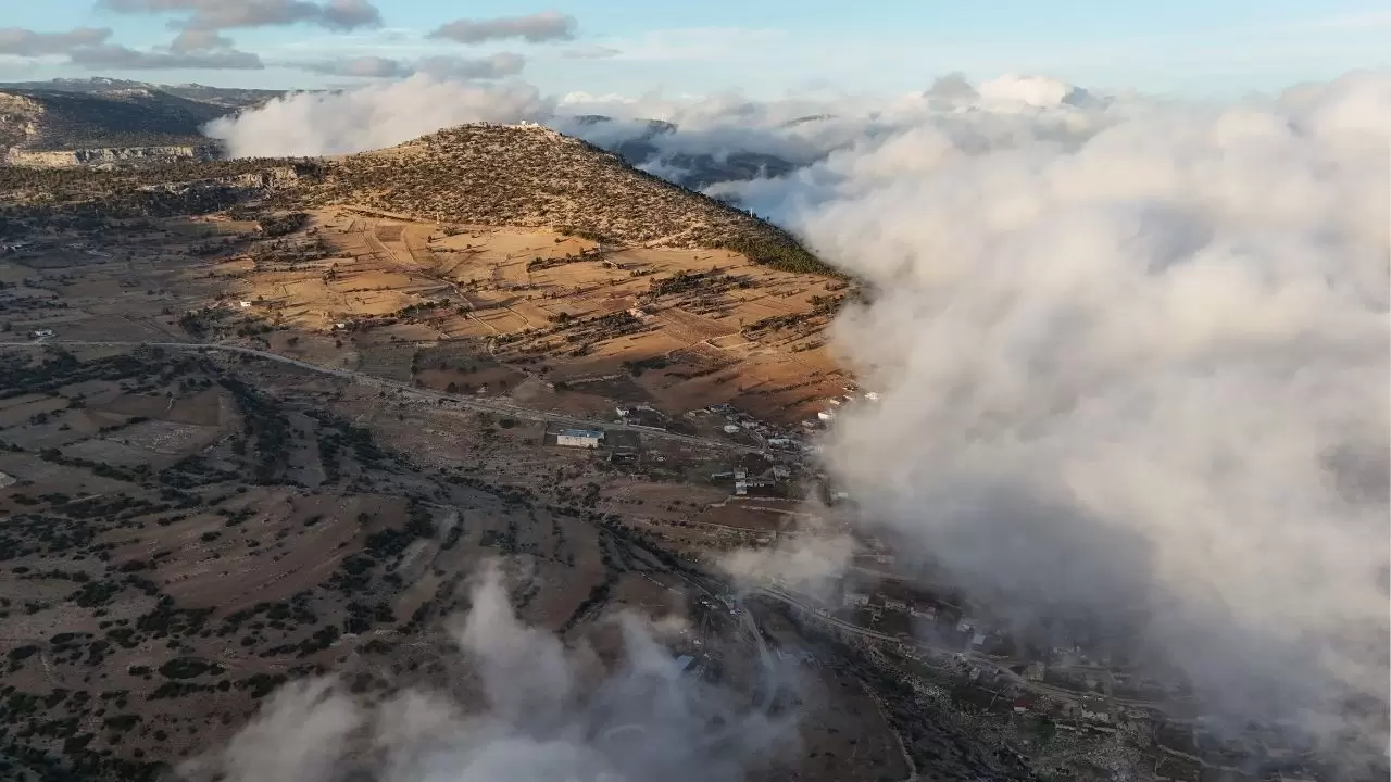 Toros Dağları’nın eteklerinde 'sis denizi' 3