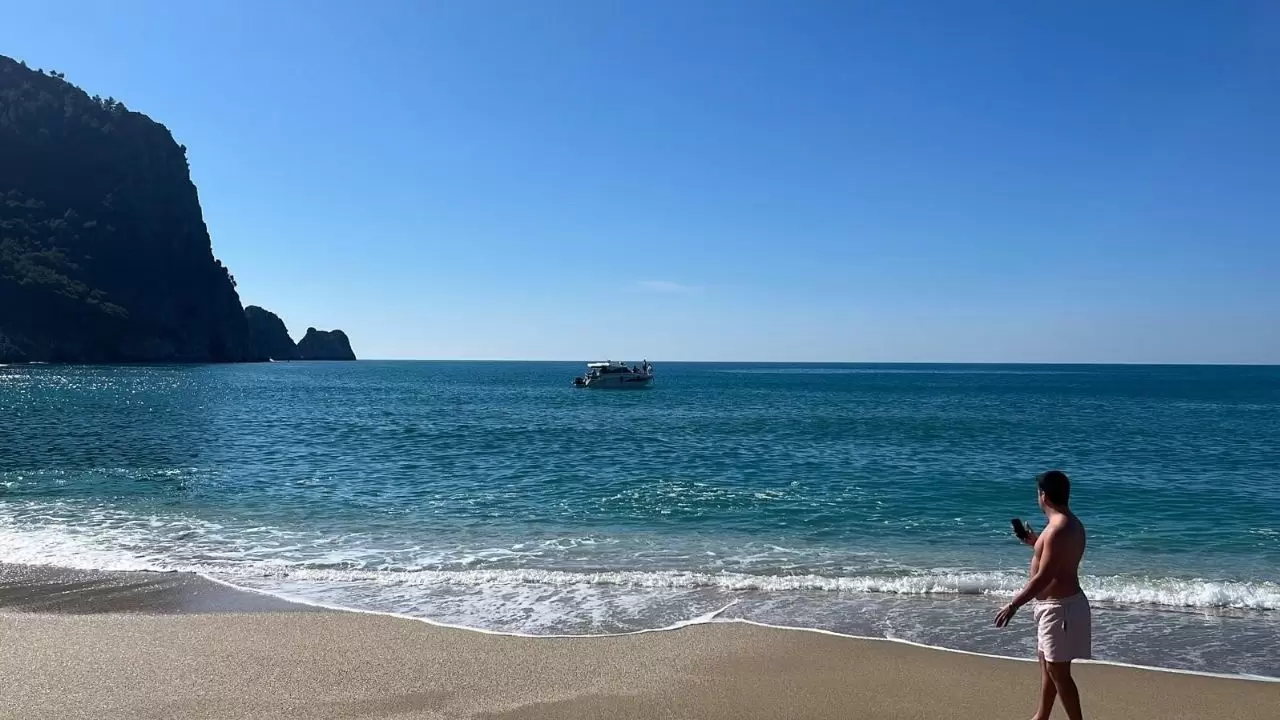 Hem yüzdüler hem balık tuttular 7