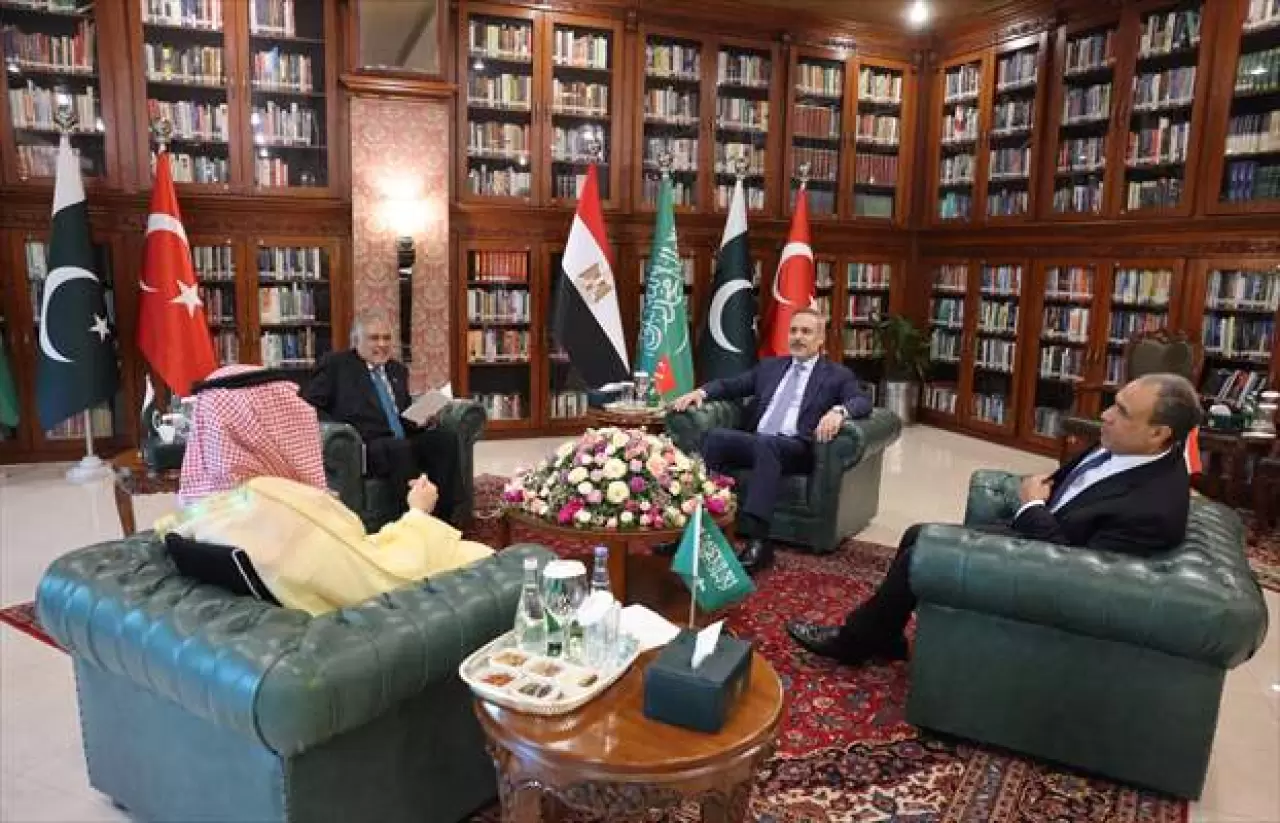 Türkiye, Mısır, Pakistan ve Suudi Arabistan İslamabad'da buluştu 3