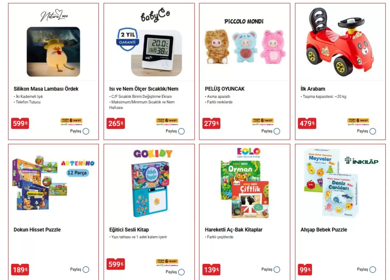 3 Nisan 2026 BİM aktüel ürünlerde şov var! Akülü Chevrolet Camaro ve Range Rover Sürprizi! 16