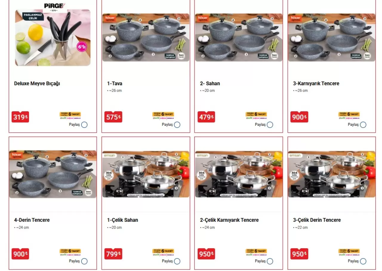 Yarı fiyatına çeyiz dizdiren liste: 27 Mart 2026 BİM aktüel ürünlerde bu hafta neler var? 6