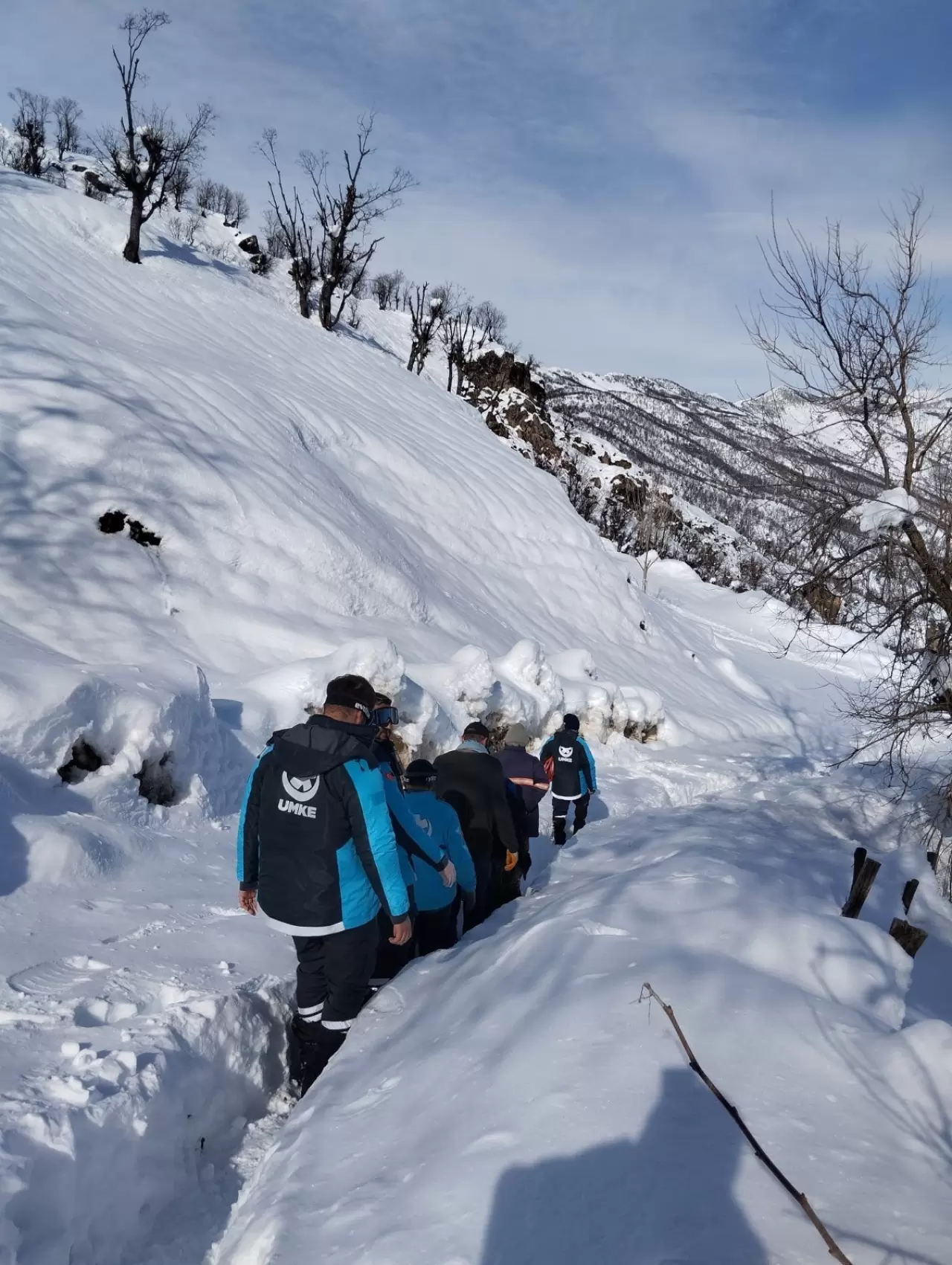 Tunceli’de karla mücadele: Ekipler hastalara zamanında ulaştı 4