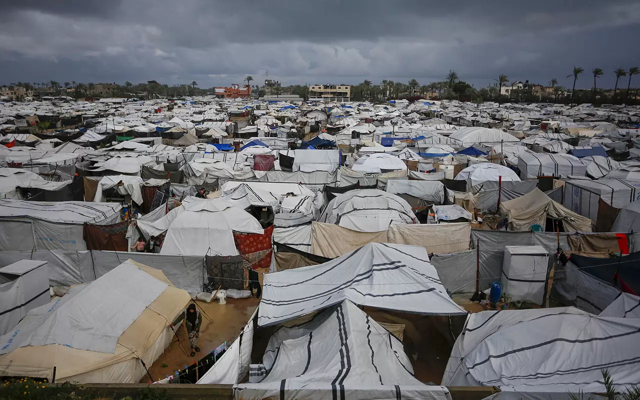 Filistinlileri bu kez sel vurdu! Gazze'de yürek sızlatan görüntüler... 16