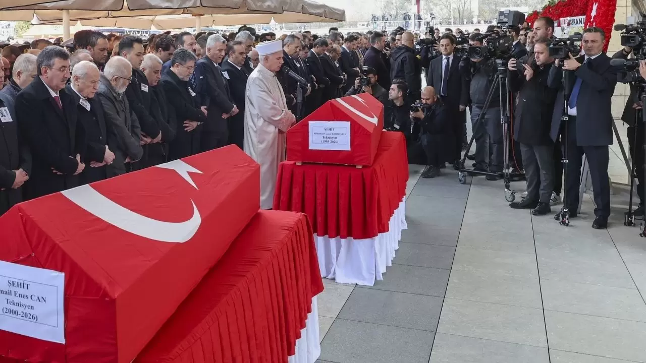 Katar Şehitleri Ankara'da son yolculuğuna uğurlandı 11