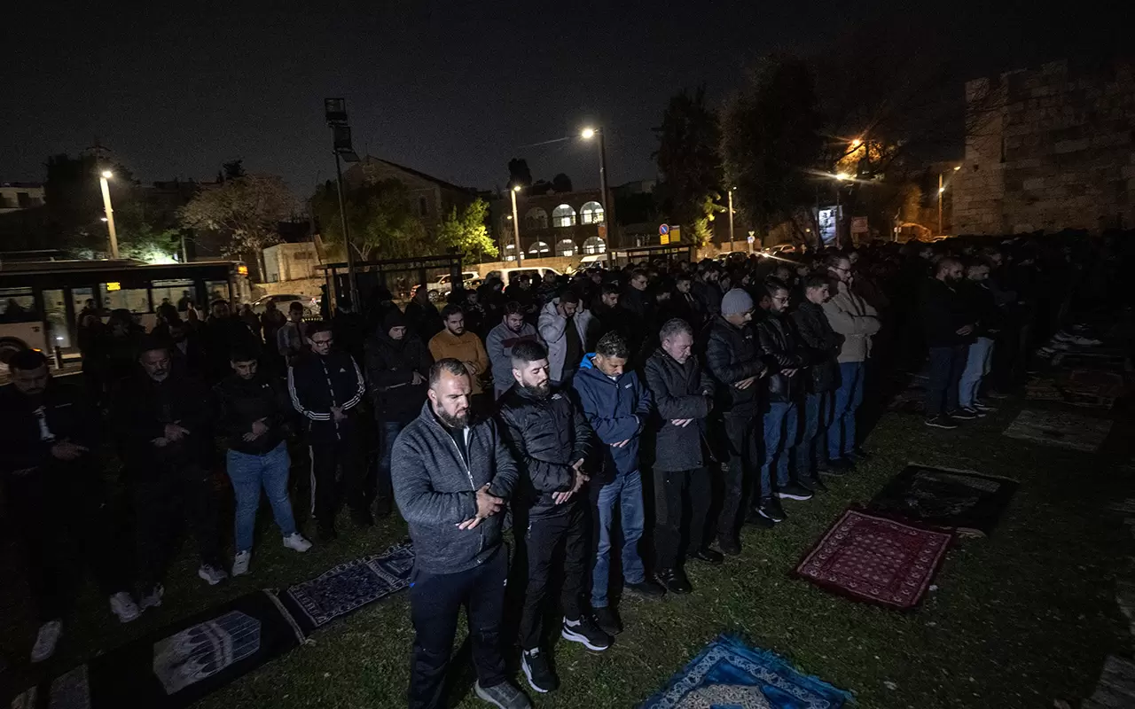 İsrail, Kadir Gecesi’nde de Mescid-i Aksa’yı Müslümanlara kapattı 12