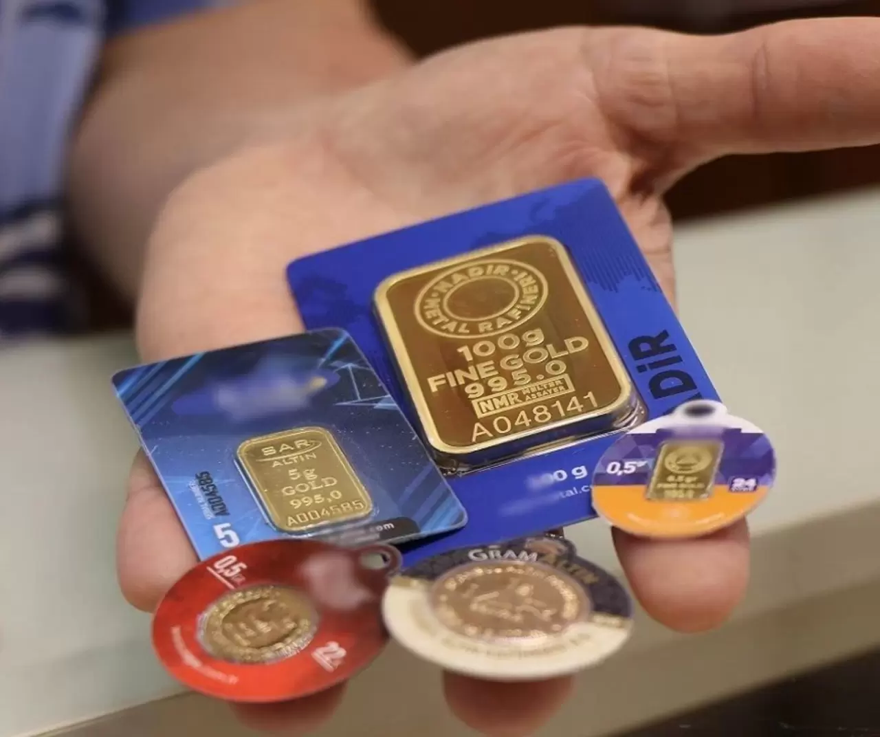 Gram altın 6.094 TL’ye geriledi! 3