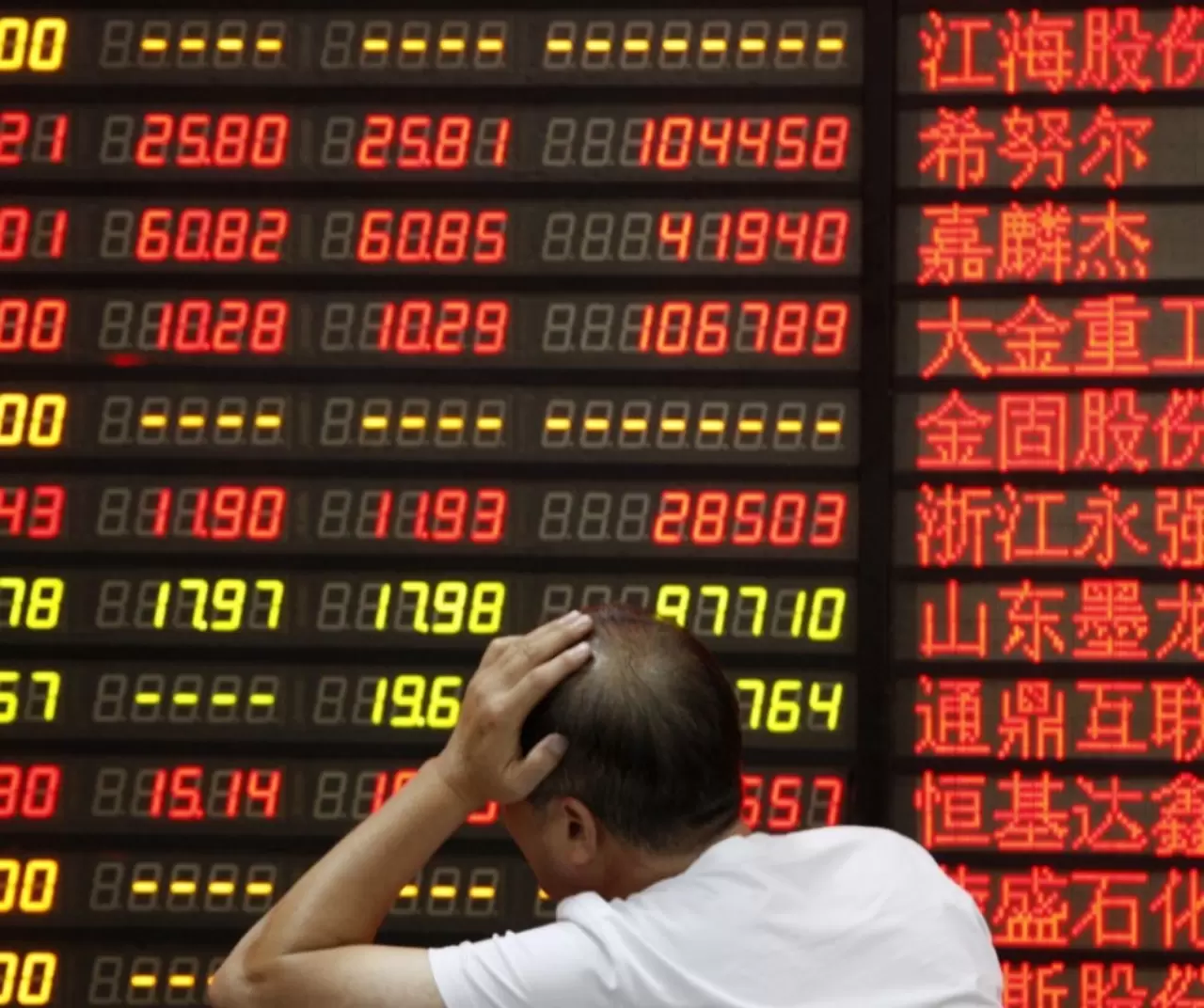 Asya borsalarında 'kırmızı pazartesi' 9