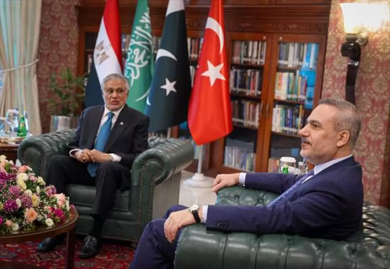 Türkiye, Mısır, Pakistan ve Suudi Arabistan İslamabad'da buluştu 4