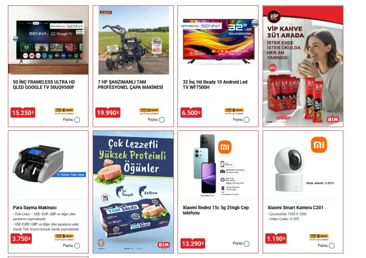 Yarı fiyatına çeyiz dizdiren liste: 27 Mart 2026 BİM aktüel ürünlerde bu hafta neler var? 1