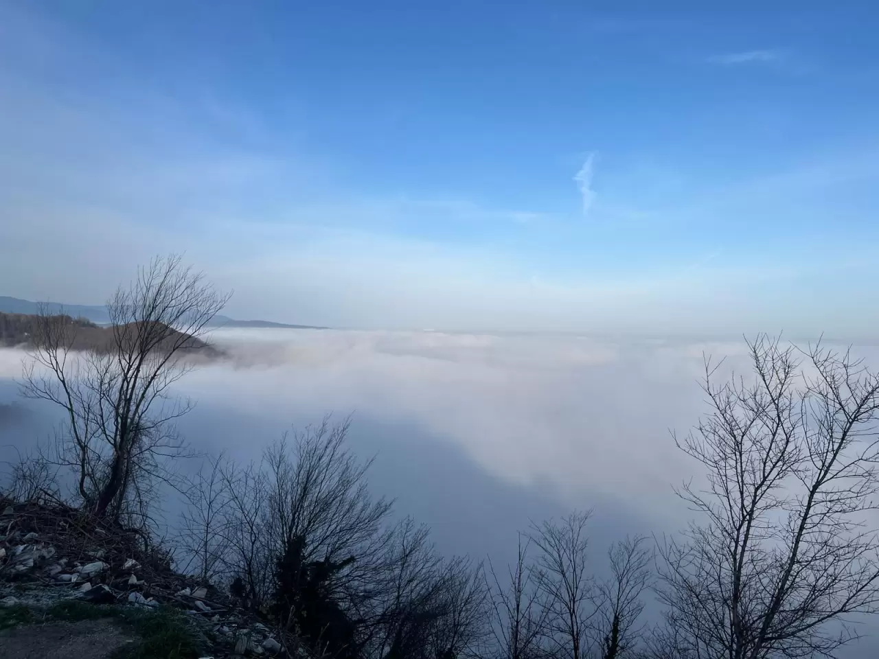 Bolu Dağı geçişinde sis etkili oluyor 5