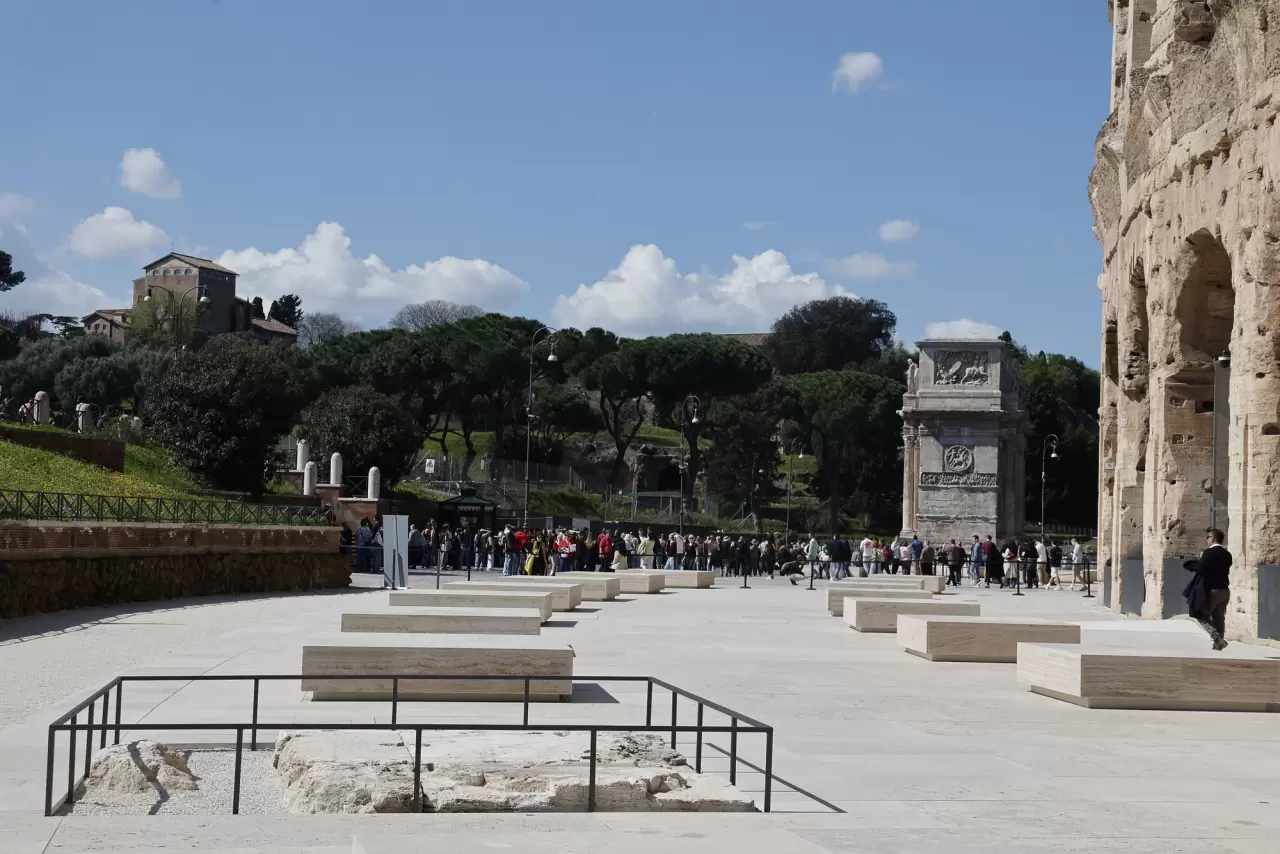 Kolezyum'un güney koridorları yeniden ziyarete açıldı 3