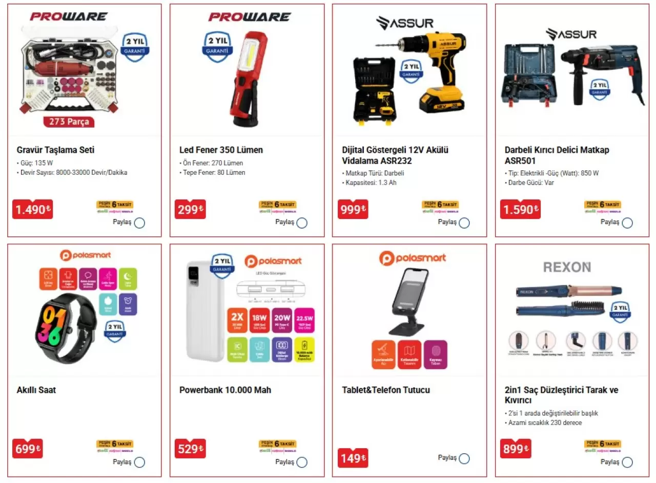 3 Nisan 2026 BİM aktüel ürünlerde şov var! Akülü Chevrolet Camaro ve Range Rover Sürprizi! 4