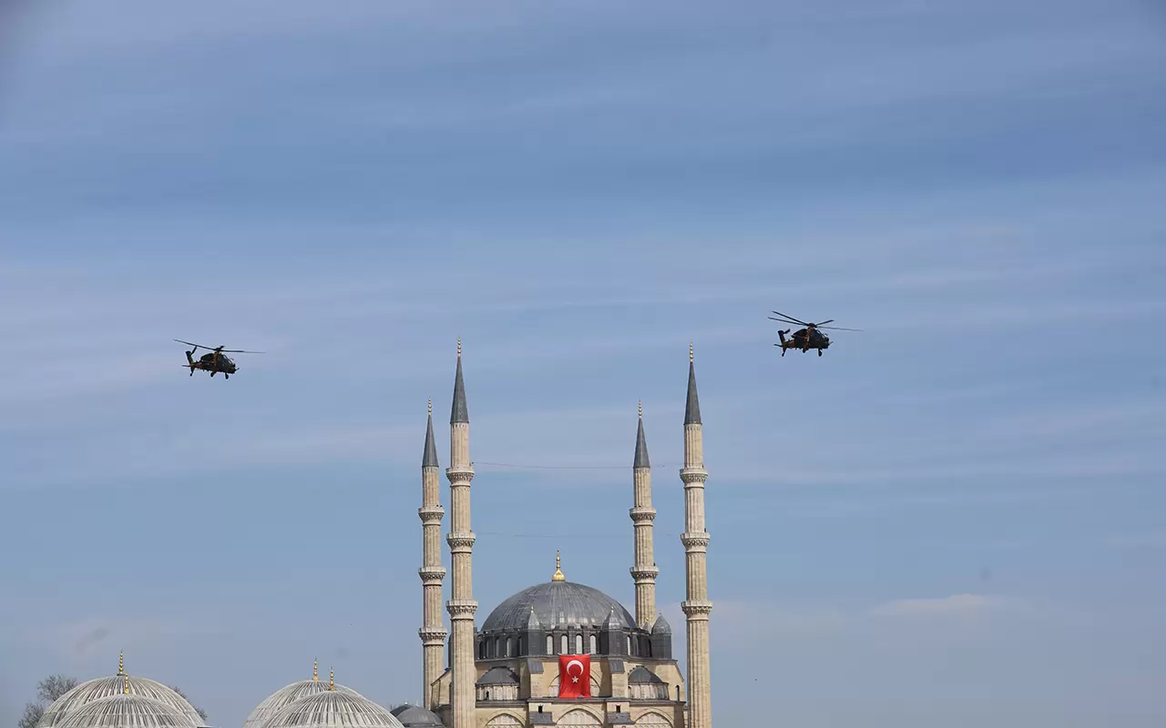 Edirne, Balkan Şehitlerini andı... Yerli ve milli güç gösterisi 3