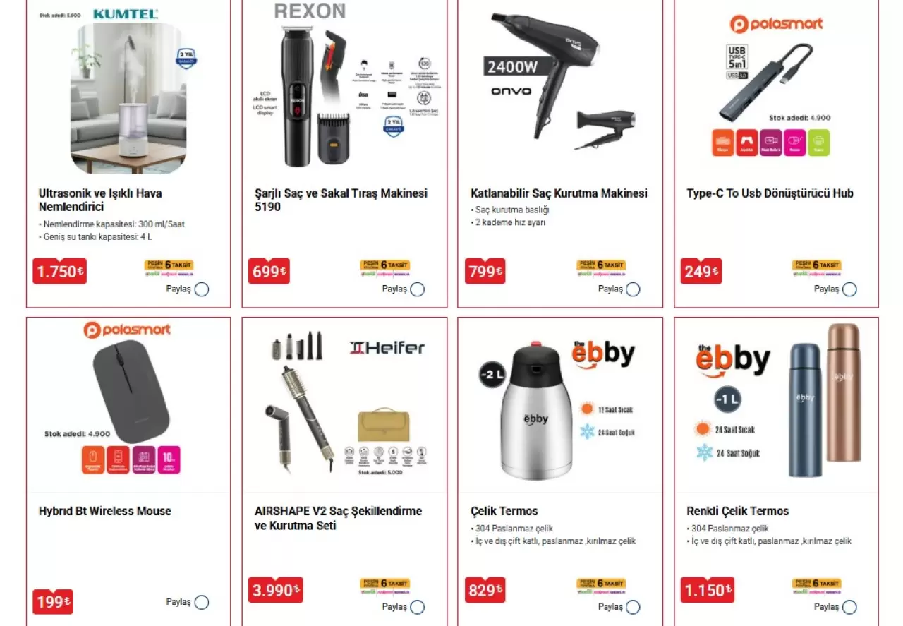 Yarı fiyatına çeyiz dizdiren liste: 27 Mart 2026 BİM aktüel ürünlerde bu hafta neler var? 2