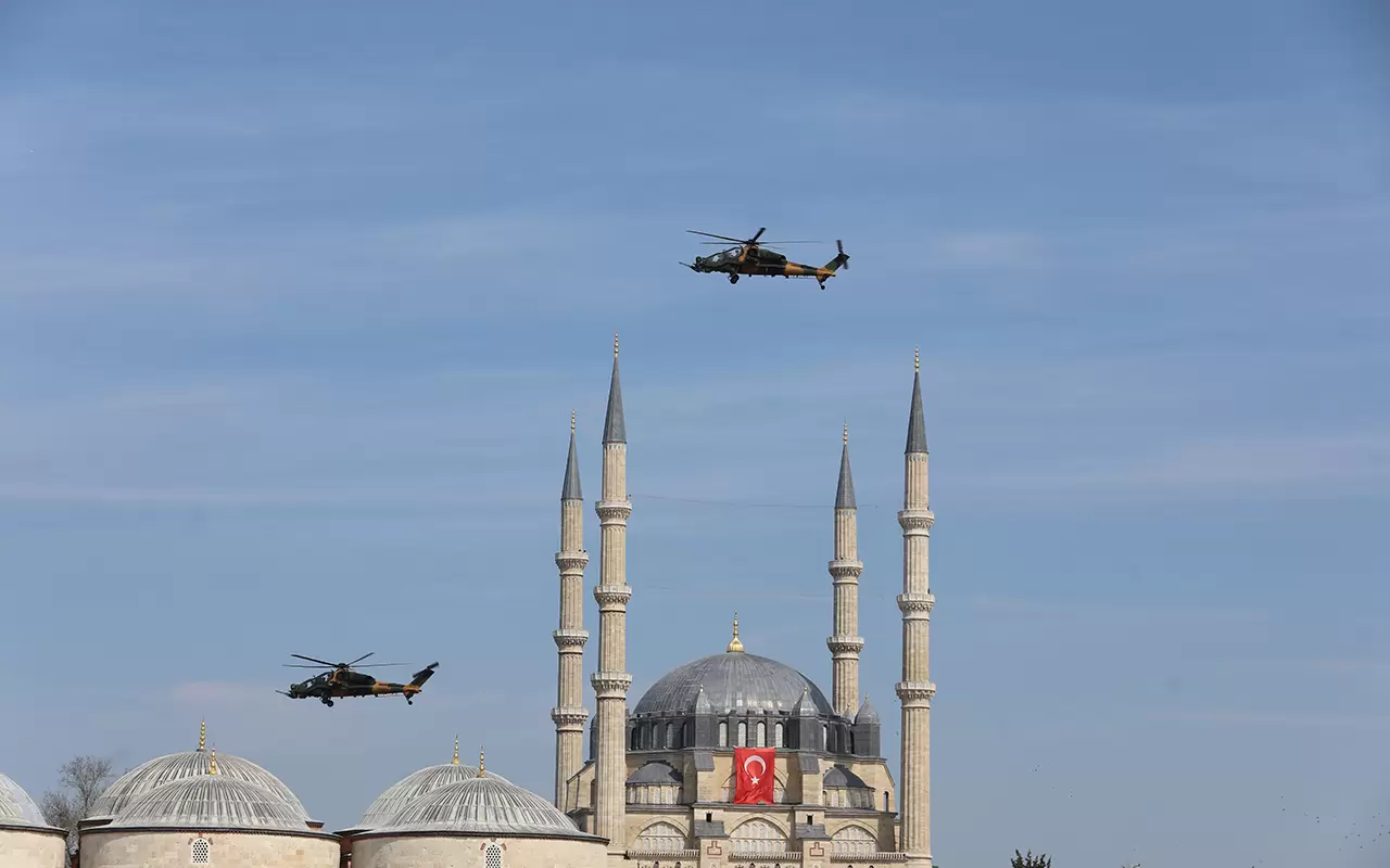 Edirne, Balkan Şehitlerini andı... Yerli ve milli güç gösterisi 6