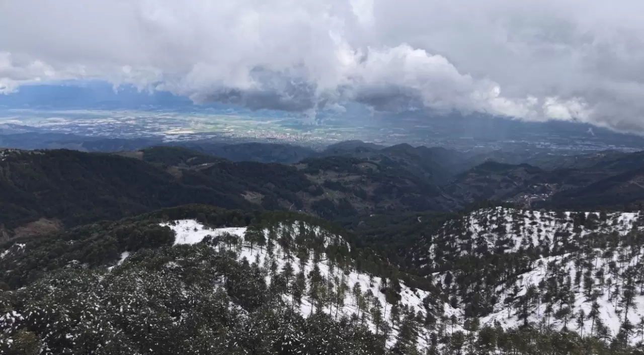 Mart sürprizi! Paşa Yaylası kış manzarasına büründü 1