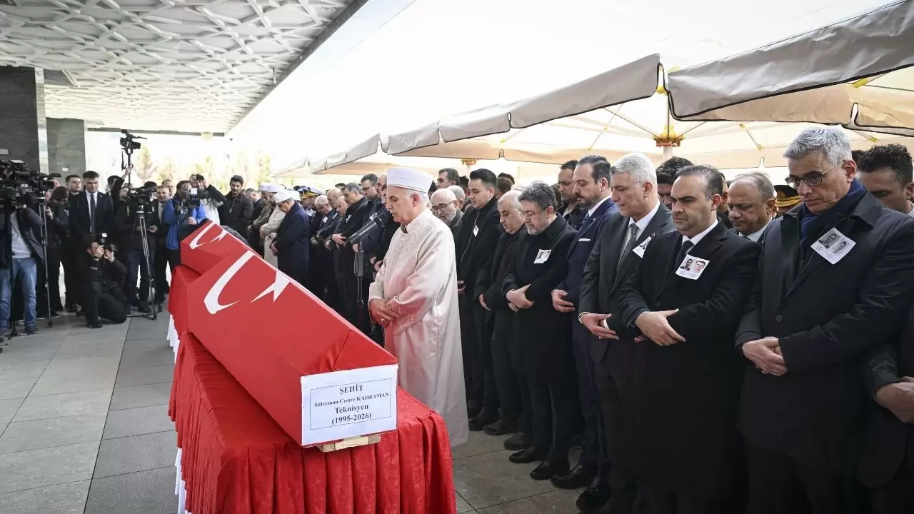 Katar Şehitleri Ankara'da son yolculuğuna uğurlandı 7