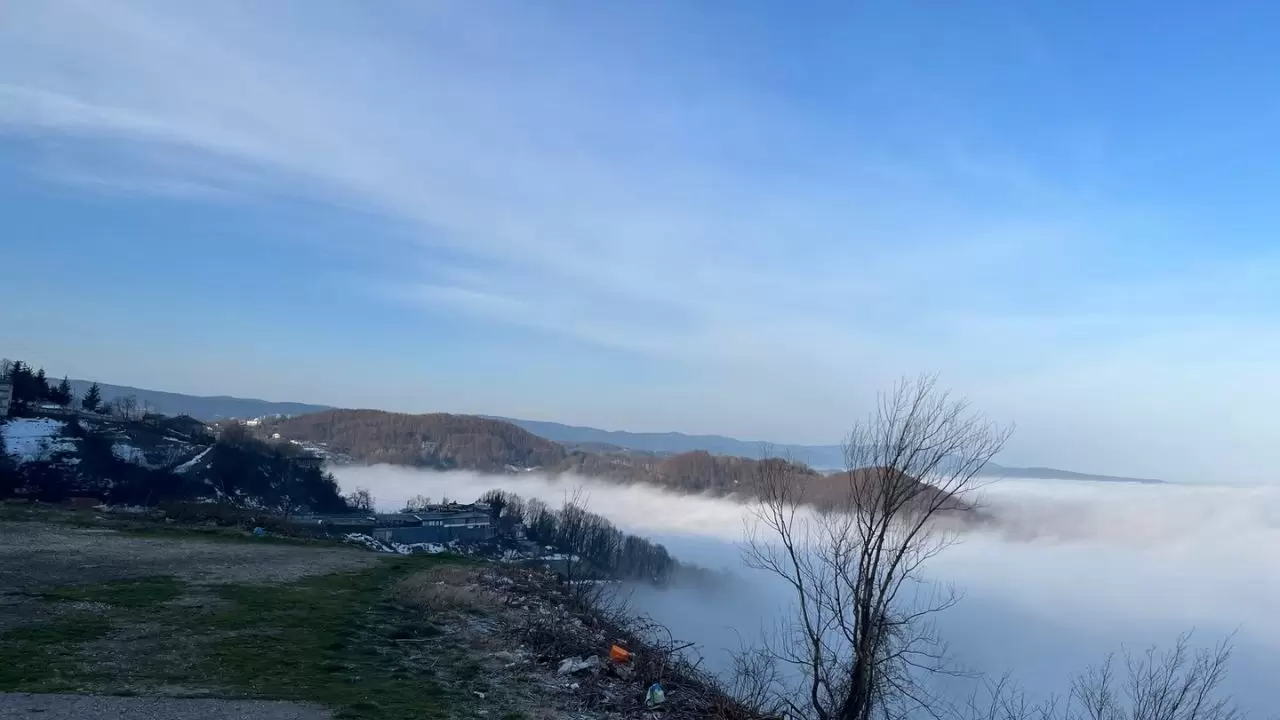 Bolu Dağı geçişinde sis etkili oluyor 2