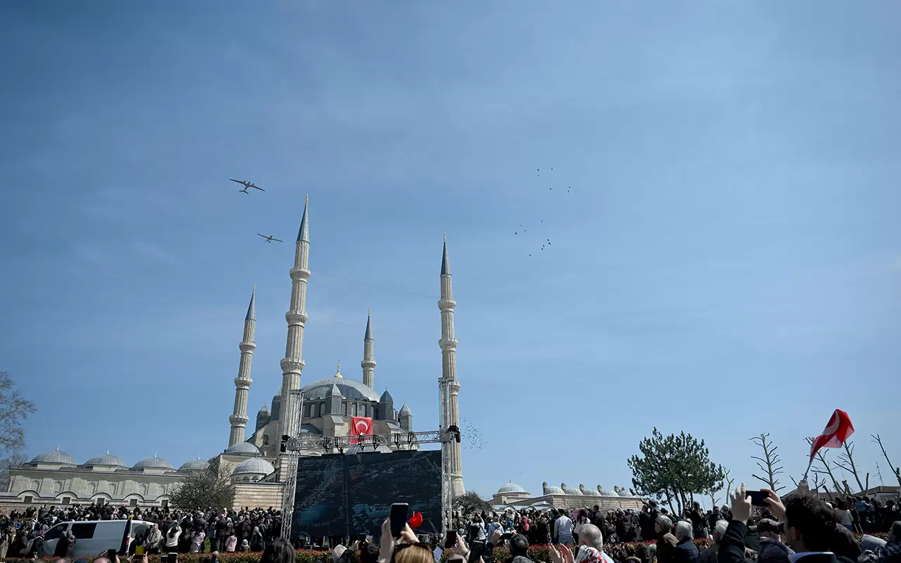Edirne, Balkan Şehitlerini andı... Yerli ve milli güç gösterisi 9