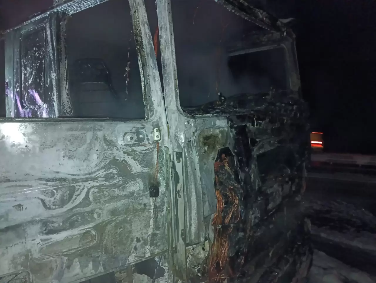 Samsun-Ankara kara yolunda dehşet! Ahşap yüklü tır alev topuna döndü: Trafik Tamamen durma noktasına geldi! 3