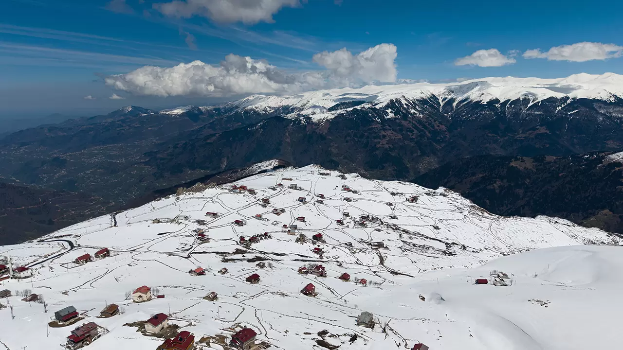 2 Bin 200 Rakımda kar manzarası 9