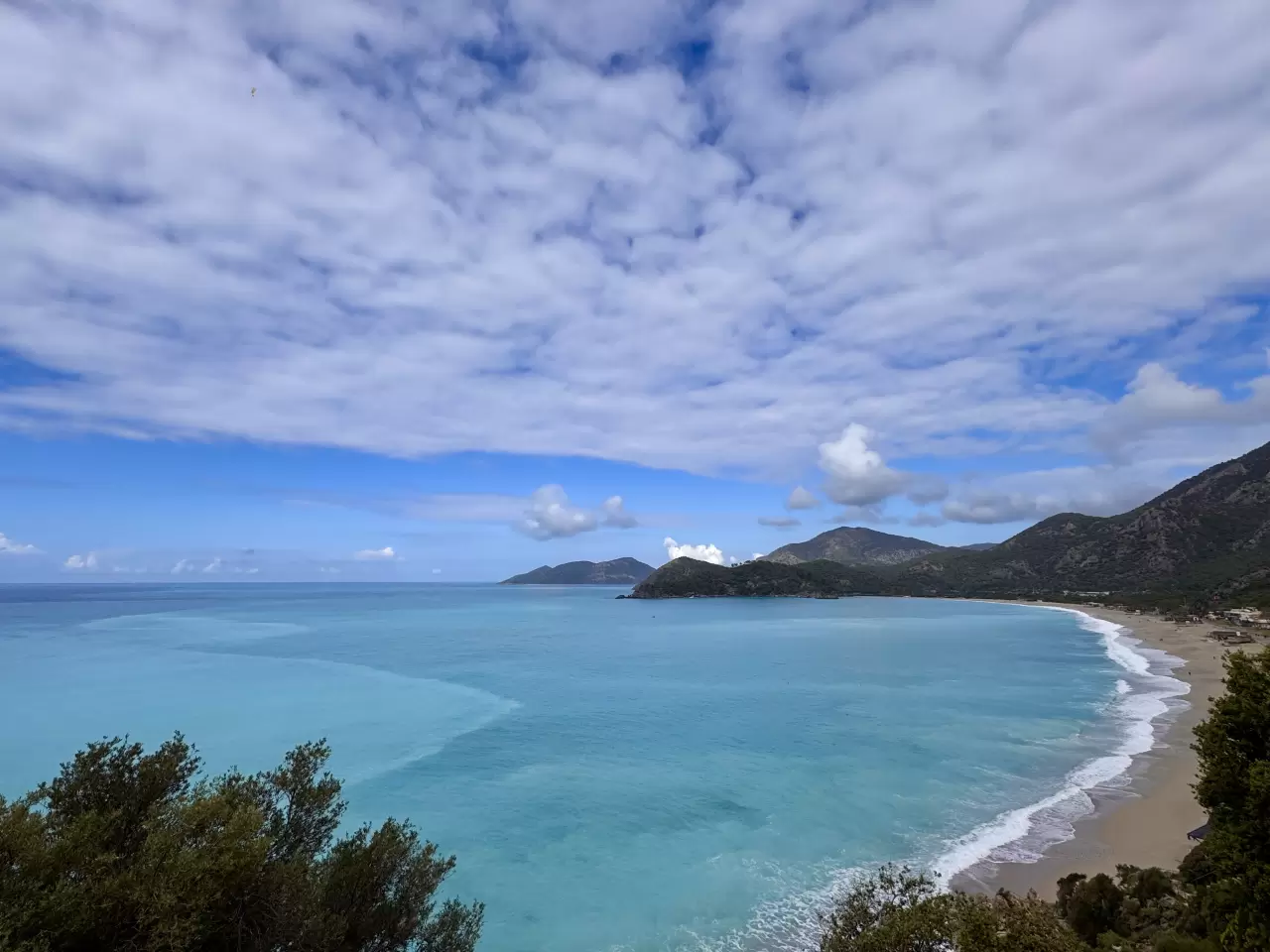 Ölüdeniz turkuaz rengine büründü 6