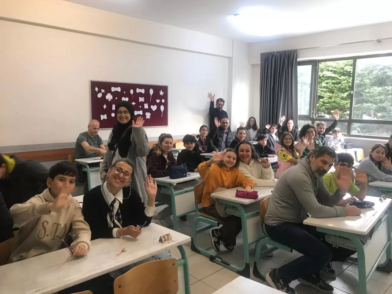 Bursa’da veliler ve çocukları sınavda buluştu 4