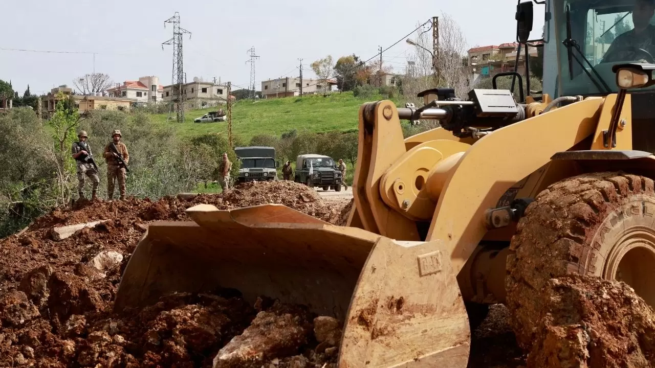 Lübnan Ordusu Mercayun-Hasbaya yolunu yeniden ulaşıma açtı 6