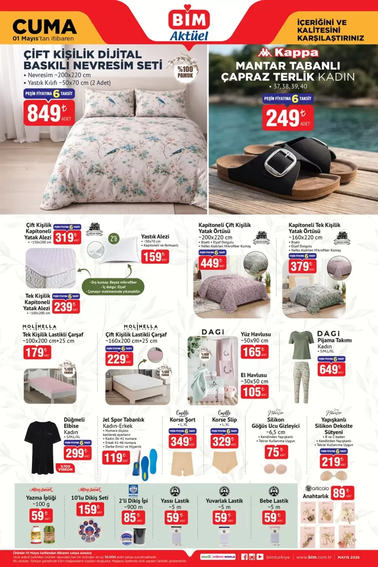 1 Mayıs BİM aktüel ürünler 2026 | Airfryer ve Robot Süpürge bekleyenlere müjde: Fiyatı dip yaptı! 1
