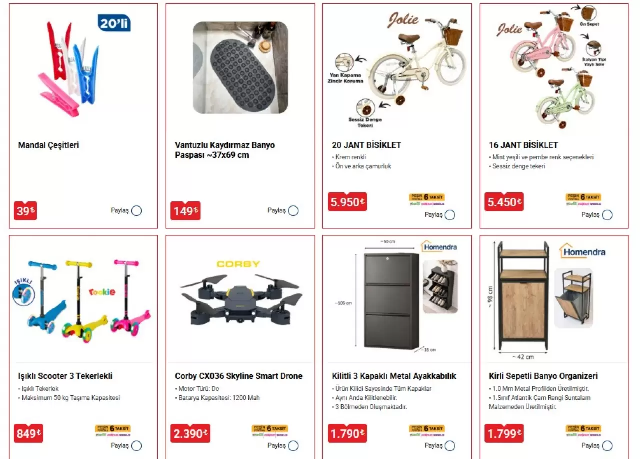 Cuma gününe alarm kurun! 17 Nisan BİM aktüel ürünlerinde görmeniz gereken 3 ürün! 6