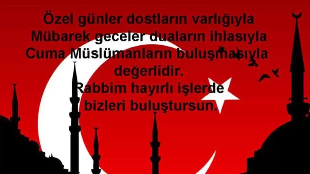 Cuma mesajları 2026: En yeni, dualı, şık ve resimli cuma mesajları! (Görsel - kısa - anlamlı) 5